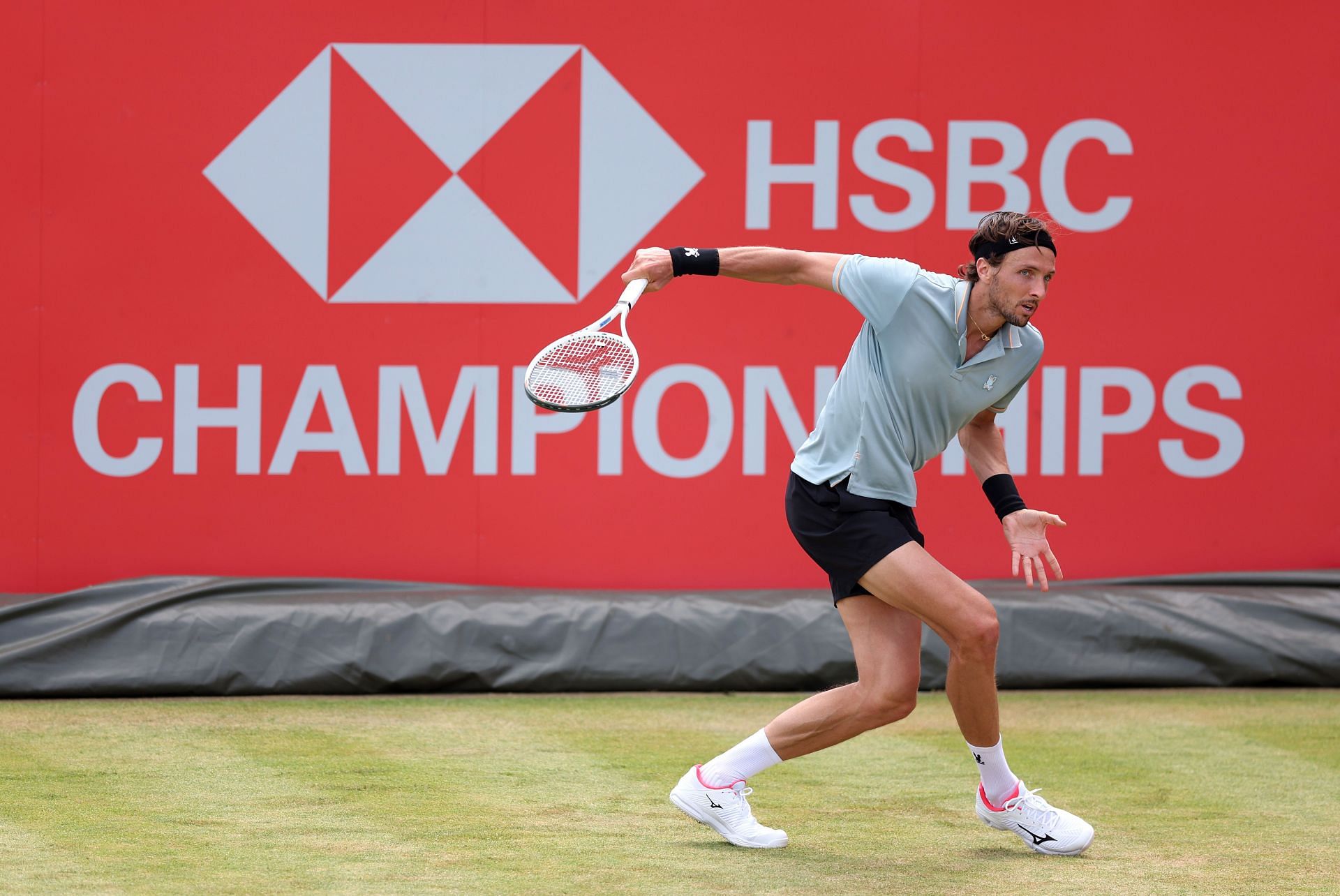 Arthur Rinderknech at the HSBC Championships 2025. (Photo: Getty)